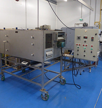 Sécheur convectif pilote 2